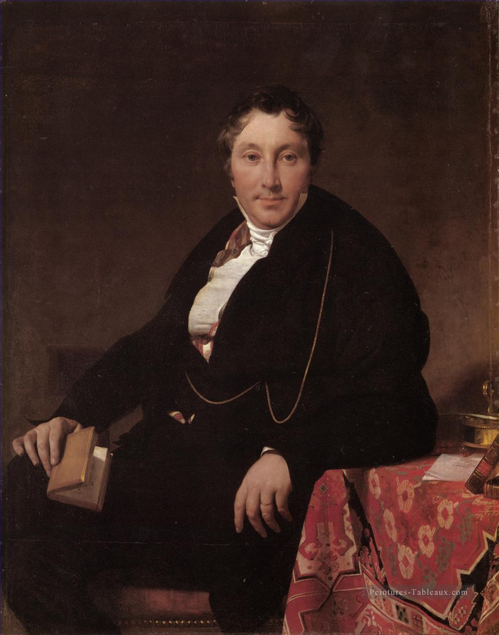 Jacques Louis Leblanc néoclassique Jean Auguste Dominique Ingres Peintures à l'huile